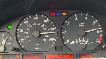 How To Do An Instrument Cluster Test On An E46 