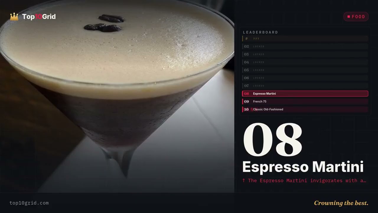 Top 10 Stirred Cocktails: The Art of Timeless Spirit-Forward Drinks