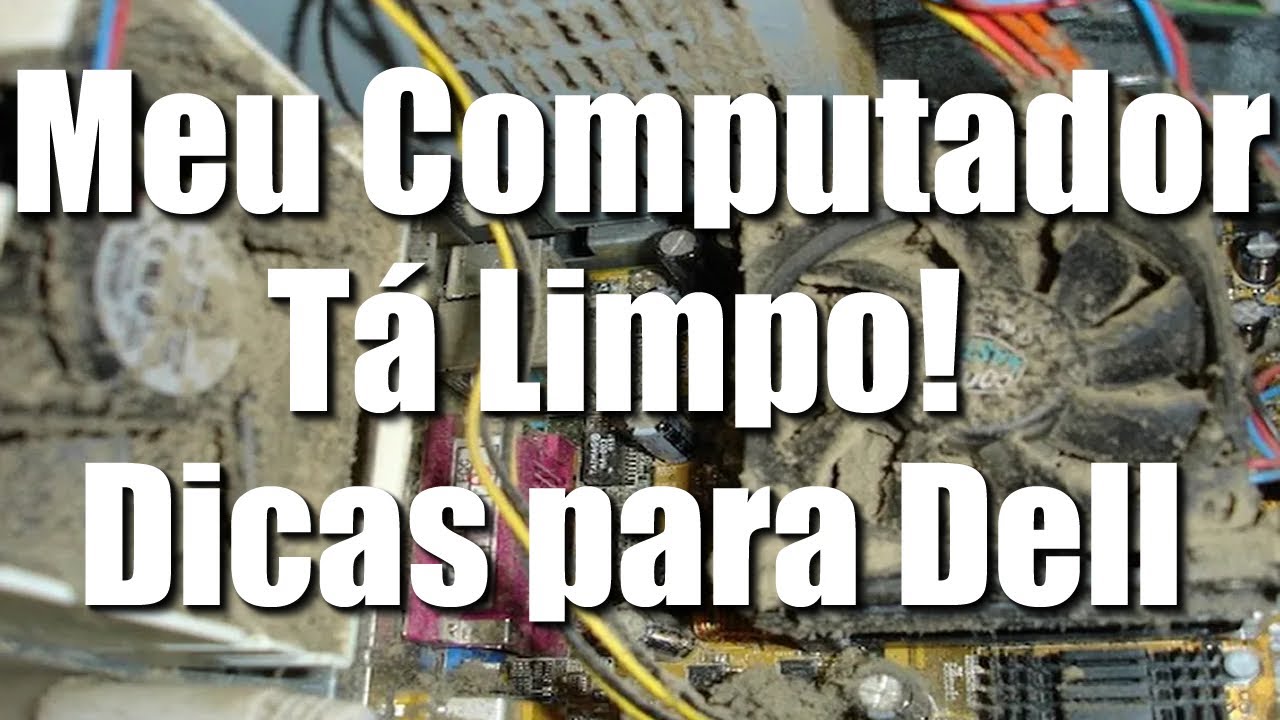 Você Limpa seu Computador? Dell Optiplex 3050 Micro (Sujo de mais)