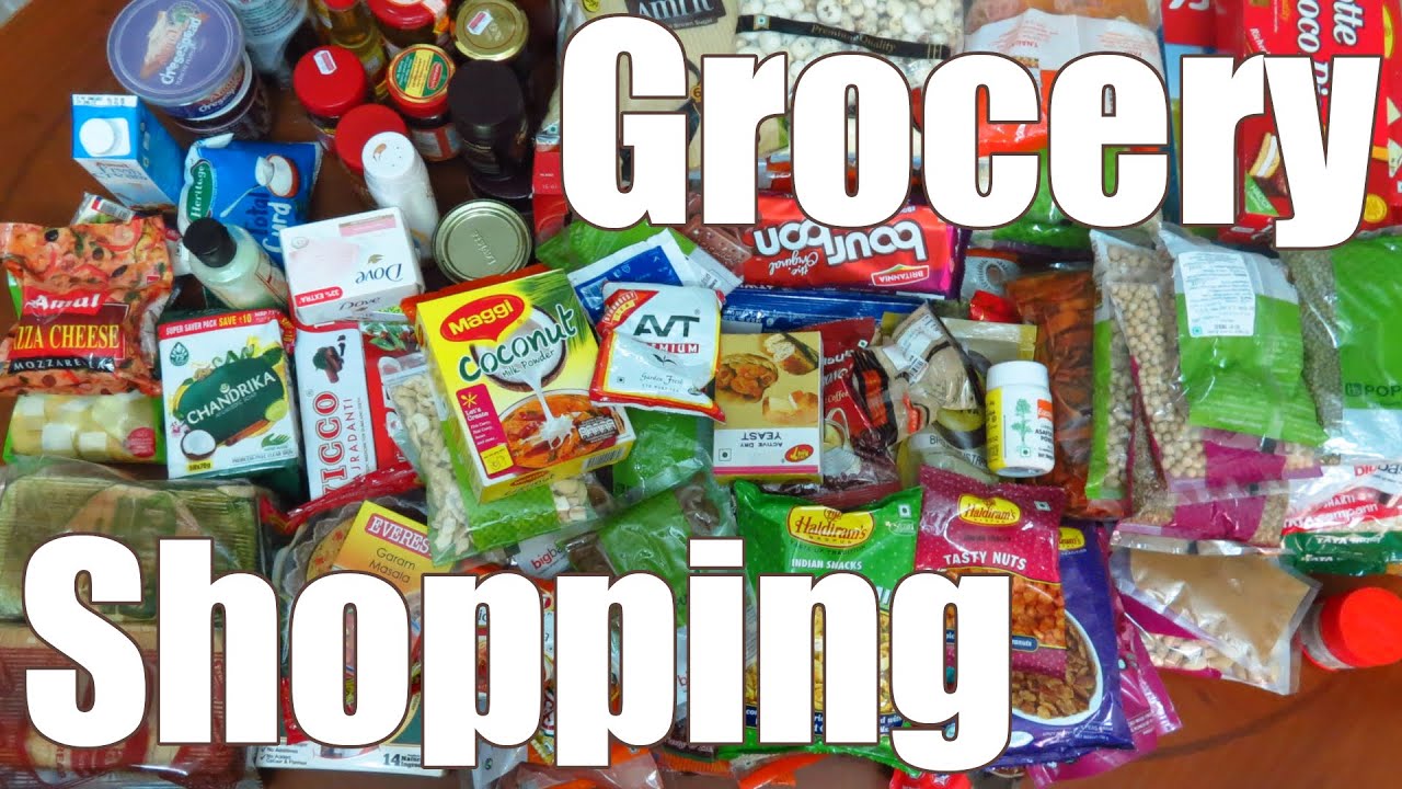 Indian Monthly Grocery Shopping List