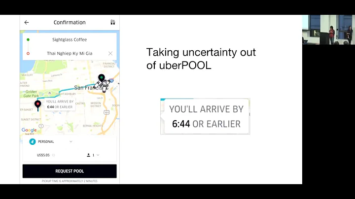 Uber Engineering: 'Arrive By' Time to Destination