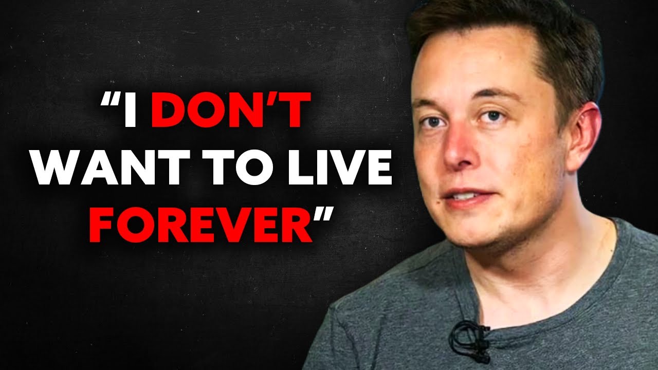 Elon Musk Crazy Statement About Human Immortality! - YouTube