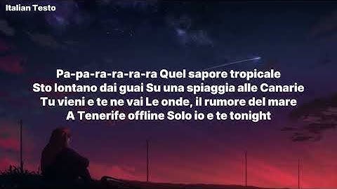 Skinny, VillaBanks - TENERIFE (Testo/Lyrics)