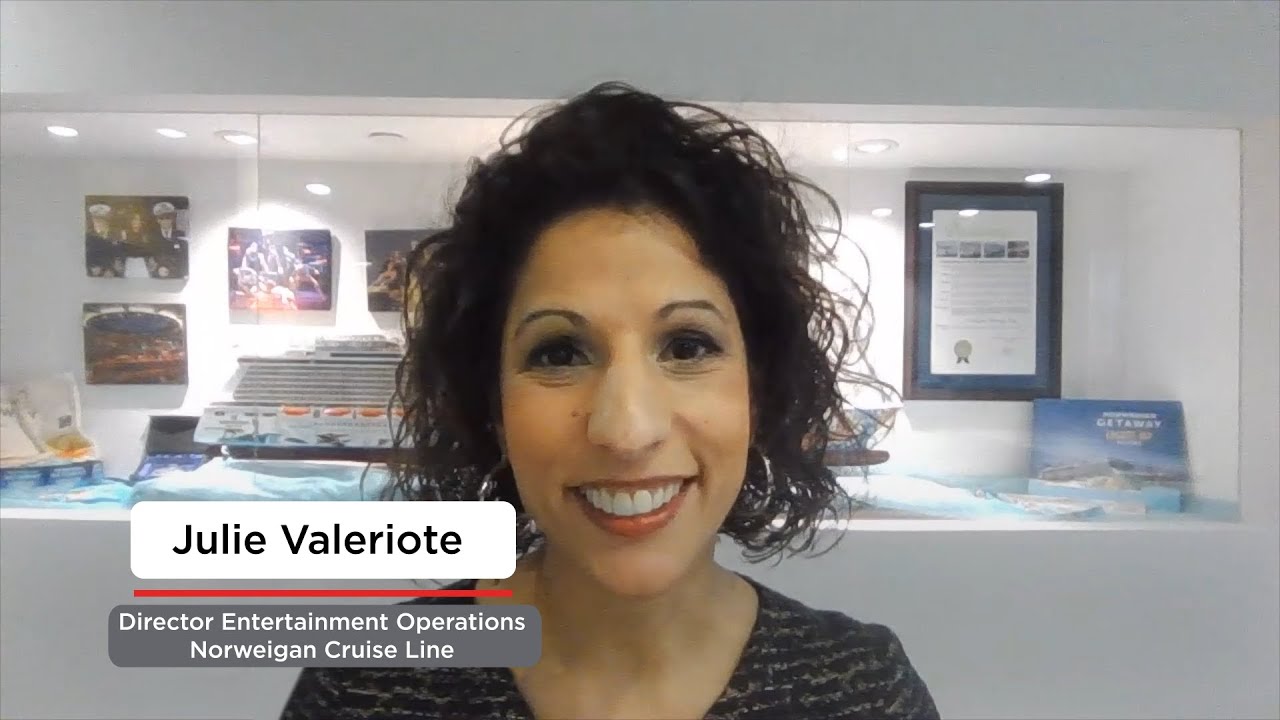 ncl cruise director julie valeriote