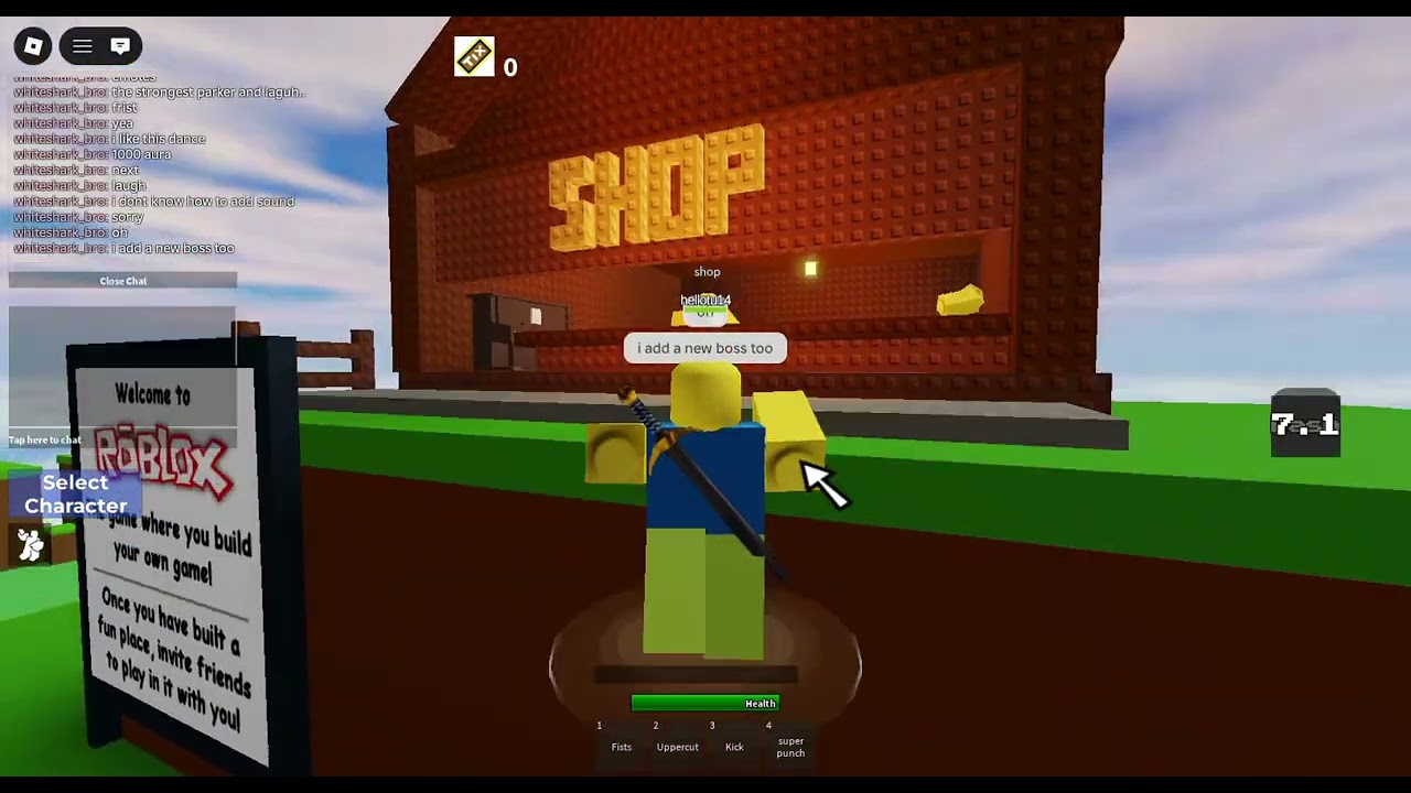 DAY 10 of making a fighting game: add boss and emote