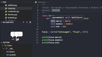 INTRODUÇÃO A PROGRAMAÇÃO ORIENTADA A OBJETOS - CLASSES #python #programação #dev