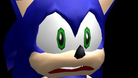 playing through sonic adventure in 2025