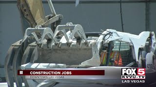 Construction boom creating job opportunities in Las Vegas