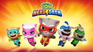 Talking Tom Hero Dash! Saves Angela Hank (Android/iOS) Gameplay screenshot 5