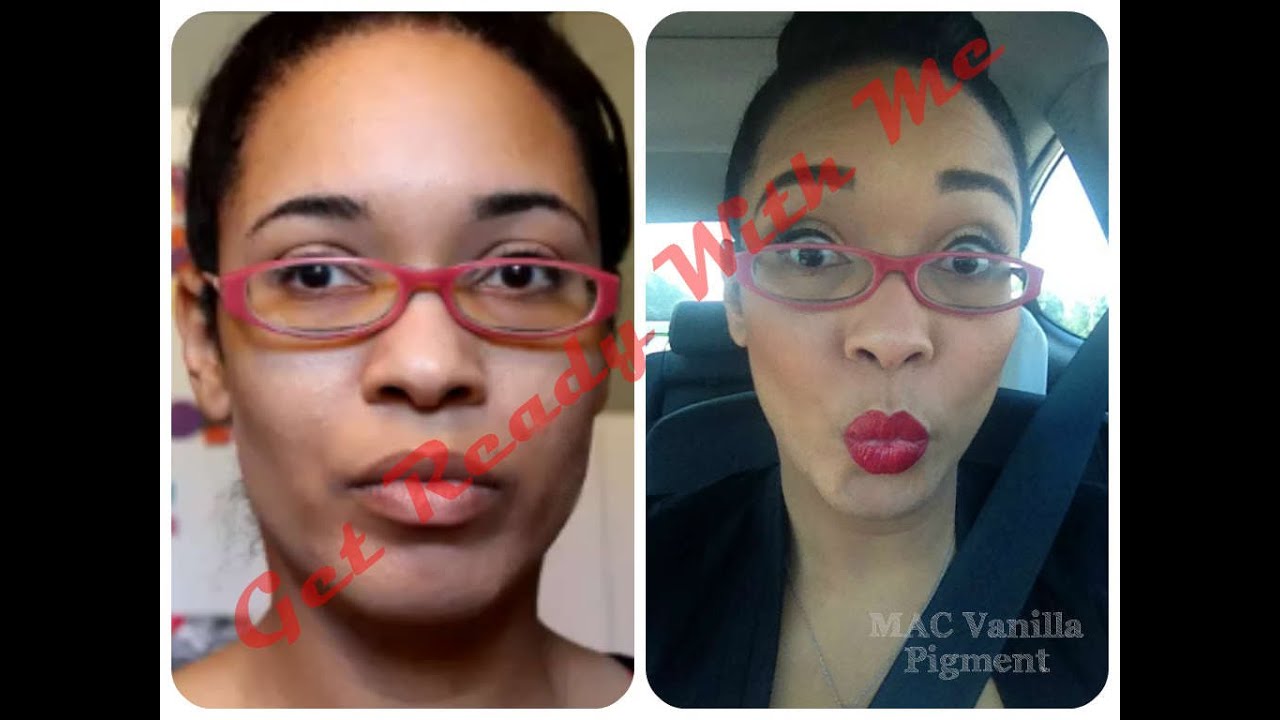 Get Ready with Me featuring MAC Vanilla pigment