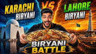Top 10 Karachi vs Lahore Biryani BATTLE 😳 Lahore Ne Karachi Ko Hara Diya?!