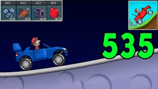 Hill Climb Racing - RALLY CAR in MOON - Gameplay Walkthrough Part 535 (Android,iOS) screenshot 3
