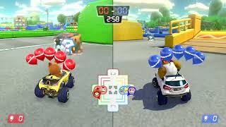 Mario Kart 8 Deluxe – Battle 2 Players Gameplay Multiplayer (Team Game)