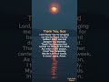 Thank You God | Powerful Sunday Prayer
