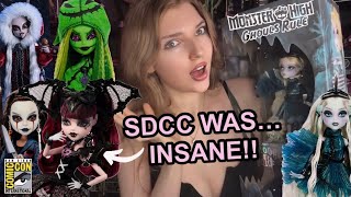 Unboxing Ghouls Rule Lagoona + EVERY Monster High SDCC Reveal! 👀