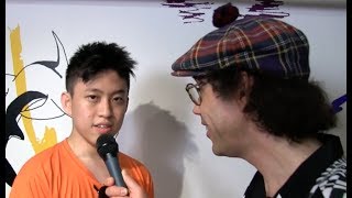 Nardwaur vs Rich Chigga but instead the whole Interview is Breathing