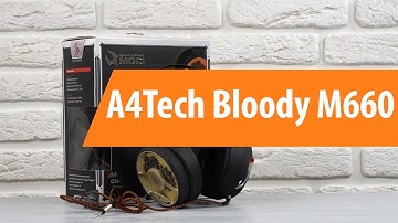 Распаковка A4Tech Bloody M660 / Unboxing A4Tech Bloody M660