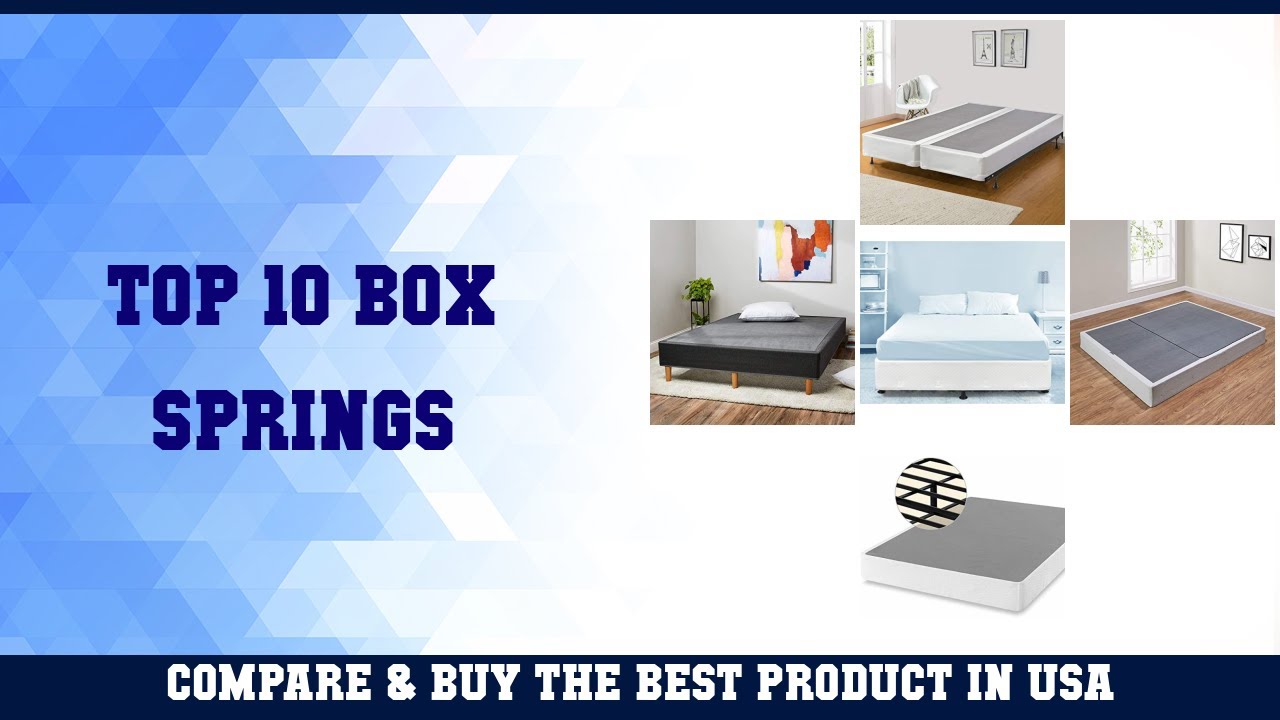Top 10 Box Springs to buy in USA 2021 | Price & Review