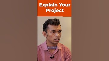 How To Explain Project In Interview? | Java Interview Question | #shorts #kiransir