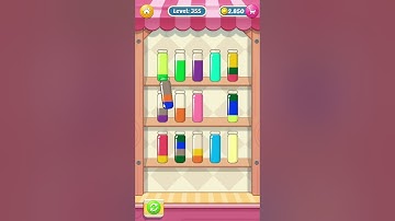 Water sort Puzzle level 355 (play on Facebook)