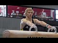 EYOF2013 GYMNASTICS (B) YANNICK LUCA EHRMANTRAUT (GER) POMMEL HORSE