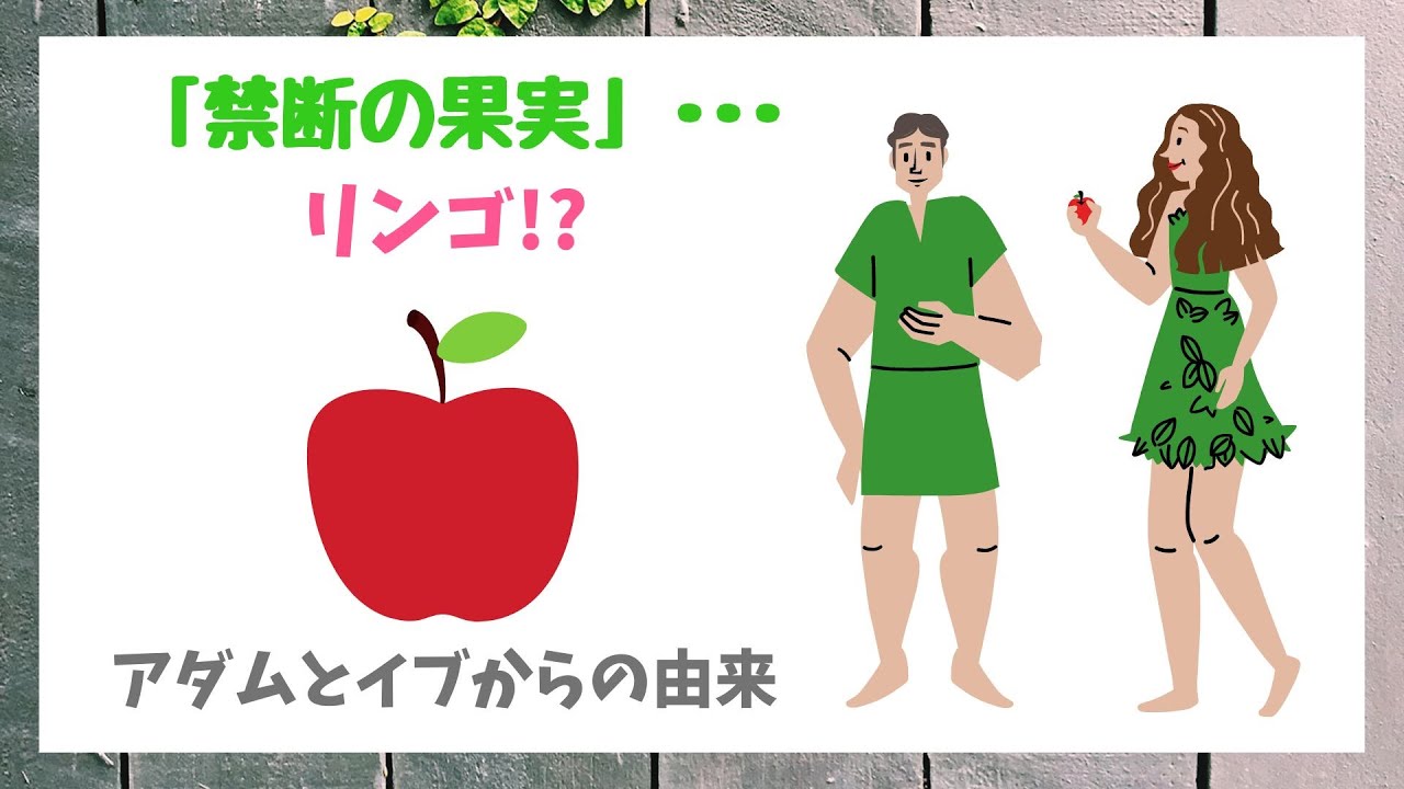 禁断の果実 リンゴ Youtube 禁断の果実 リンゴ Youtube