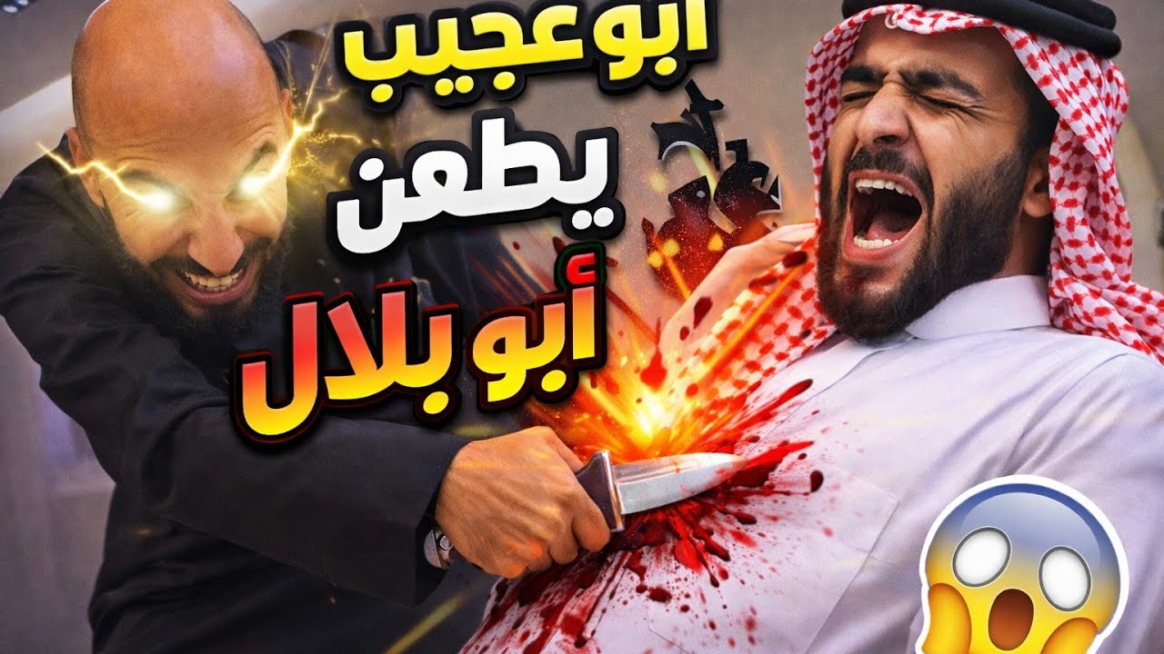 ابو عجيب يطعن🗡️ الشيخ ابو بلال ⚔️ 🛡️🤣 سنابات ابو حصة 