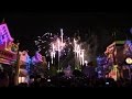 Full disneyland forever fireworks debut with main street projections for 60th anniversary