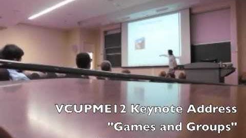 ‪Professor Mike Hill (UVa) Part 4 of Games & Groups: Degrees of freedom in a Rubik