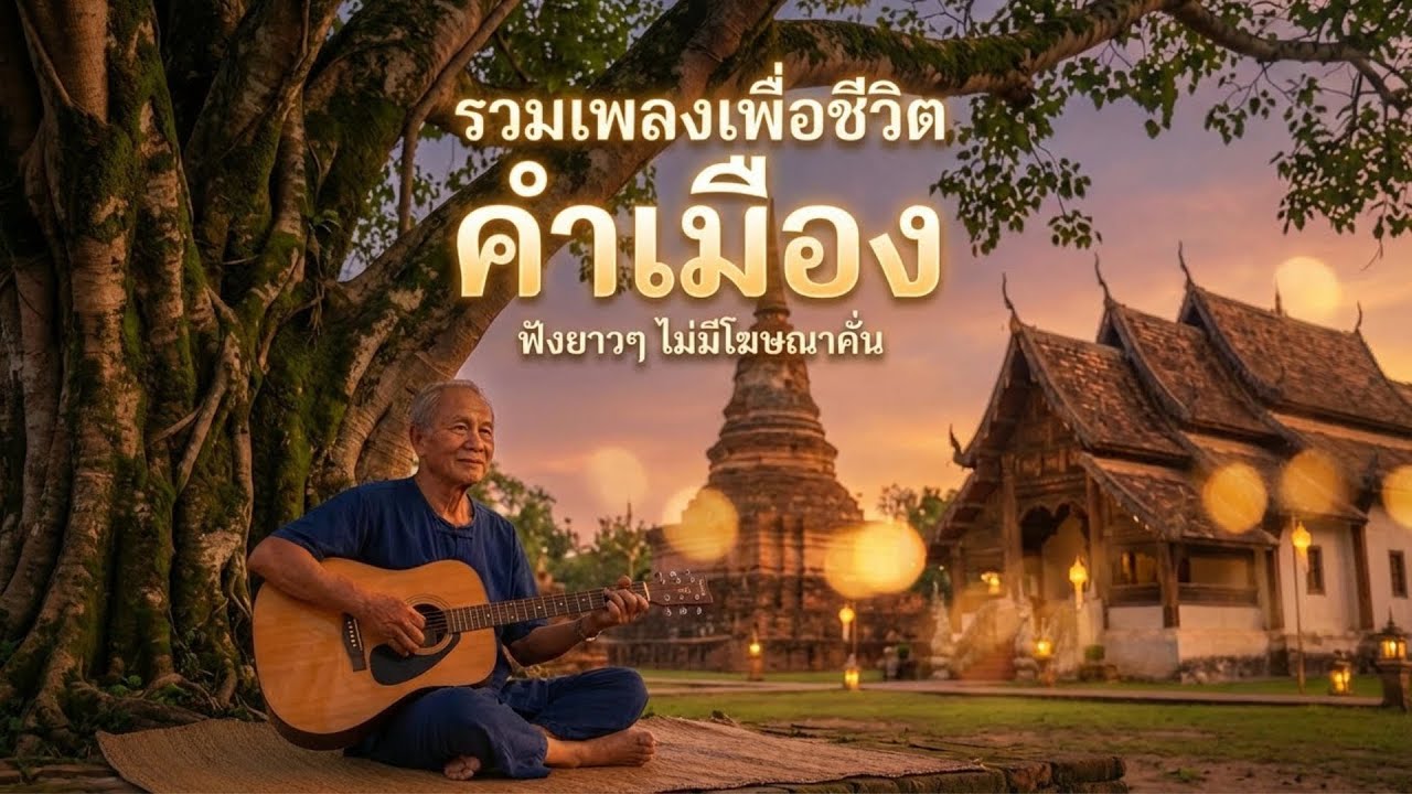 รวมเพลงเพื่อชีวิต-คำเมืองเพราะๆ【LONGPLAY】ใหม่ล่าสุด ฟังเพลินยาวๆไม่มีโฆษณาคั่นบ่อย