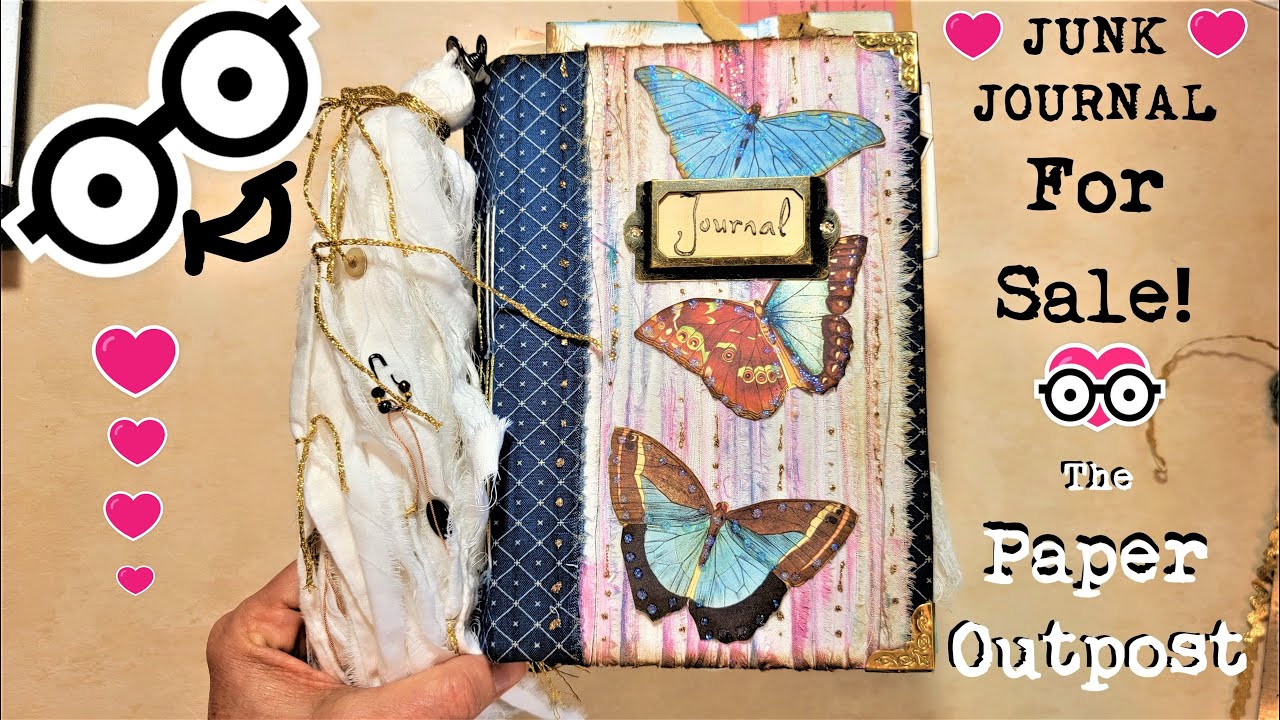JUNK JOURNAL FLIP THROUGH HUGE Chunky-Monkey Style! She has sold