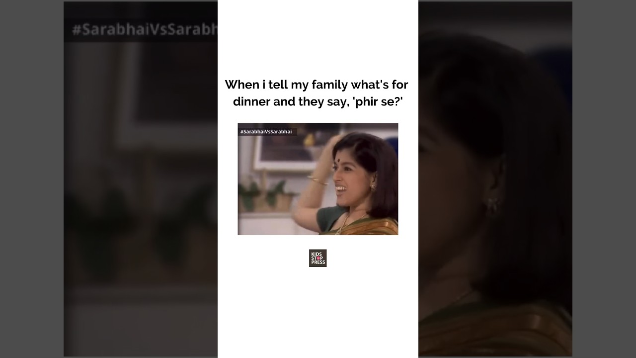 When I Tell My Family What’s For Dinner And They Say, ‘Phir Se?’ 