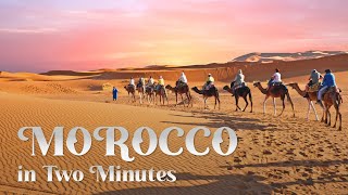 Introducing Morocco: From the Red City to the Blue City | 4K | Tozome