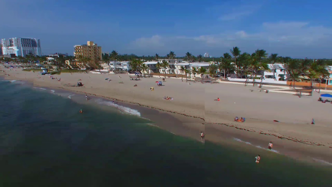 Social Distance beach drone