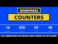 How to Add Number Counter to WordPress Through Elementor (2021)