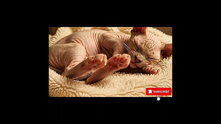 Video 11852001: sphynx cat purring, sphynx cat sounds, sphynx cat sleeping, sphynxcats cat, hairless cat, beautiful hairless