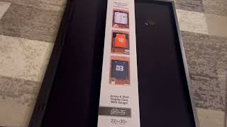 Jersey & Shirt Display Case From Hobby Lobby For Vini Jr. Jersey #vinijr #viniciusjr