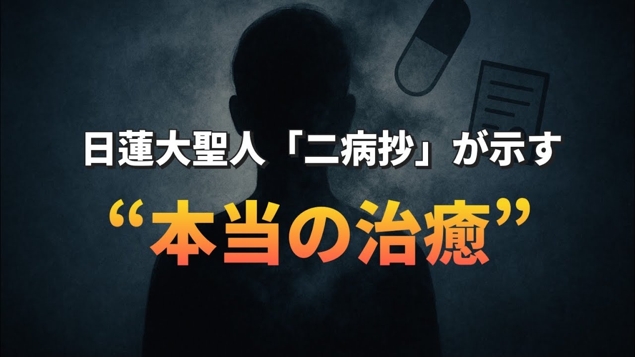 心の病はなぜ治らないのか？──検査なき精神医学と、日蓮大聖人「二病抄」が示す“本当の治癒”