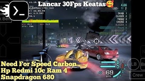 Need For Speed Carbon Mobox Wow64 Di Hp Kentang Ram 4 Snapdragon 680