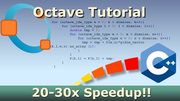 C++ in Octave: 25x speed up!