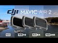 DJI Mavic Air 2 ND Filters comparision 4K