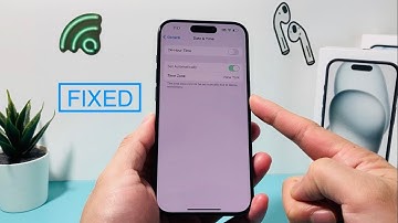 This time zone cannot be set manually due to device restrictions (FIXED)