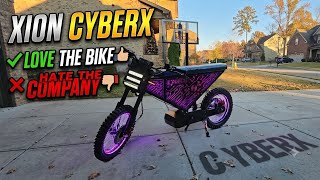 Love The Bike Hate The Company...