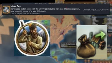 Ideas Guy Achievement Guide EU4