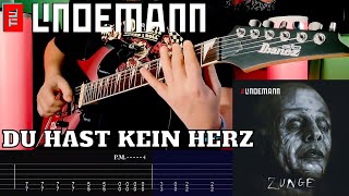 Till Lindemann - Du Hast Kein Herz |Guitar Cover| |Tab|