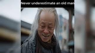 Best fight scene of old man| never underestimate the old man @Habal Shah