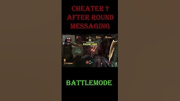 My teamate asked if I cheat, BATTLEMODE