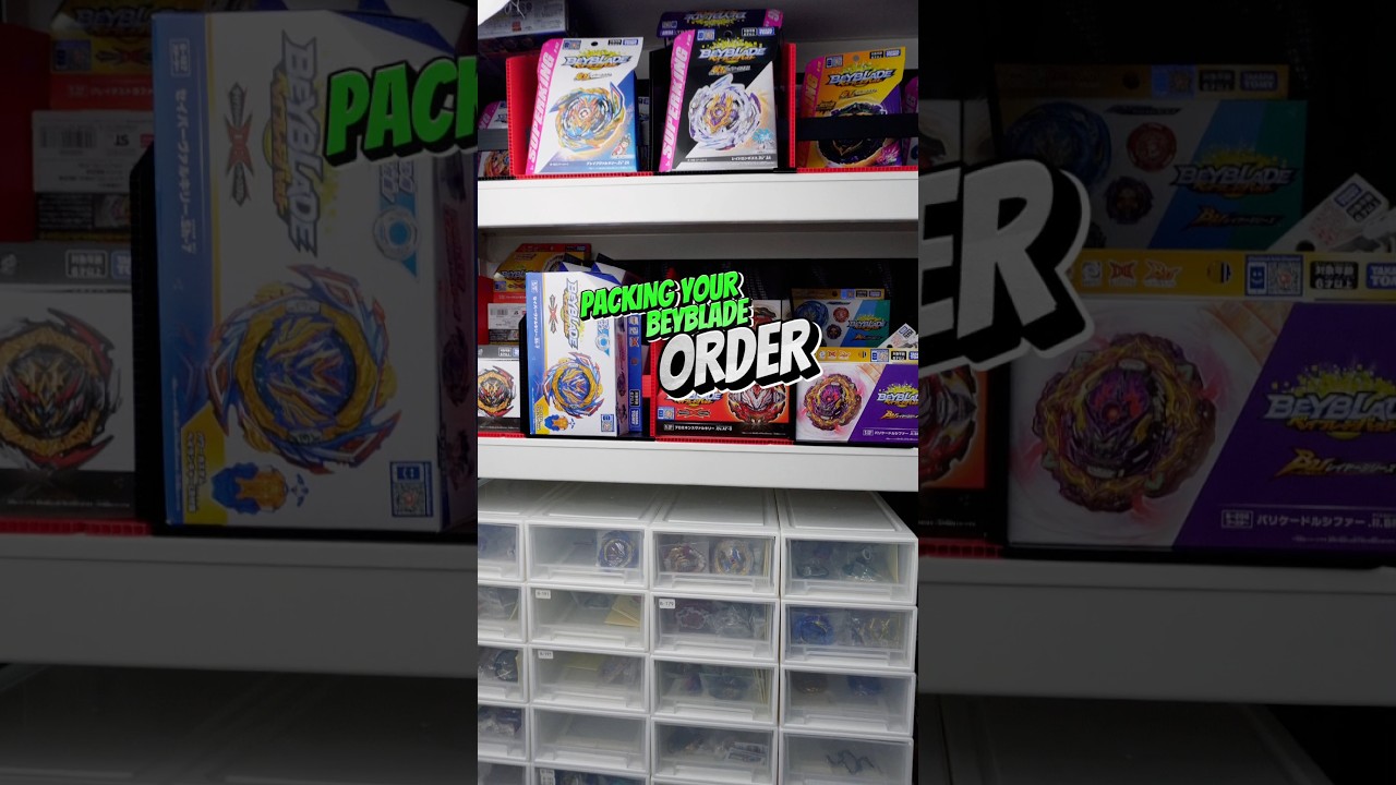 Selamat Hari Raya (Packing Your Beyblade Order)