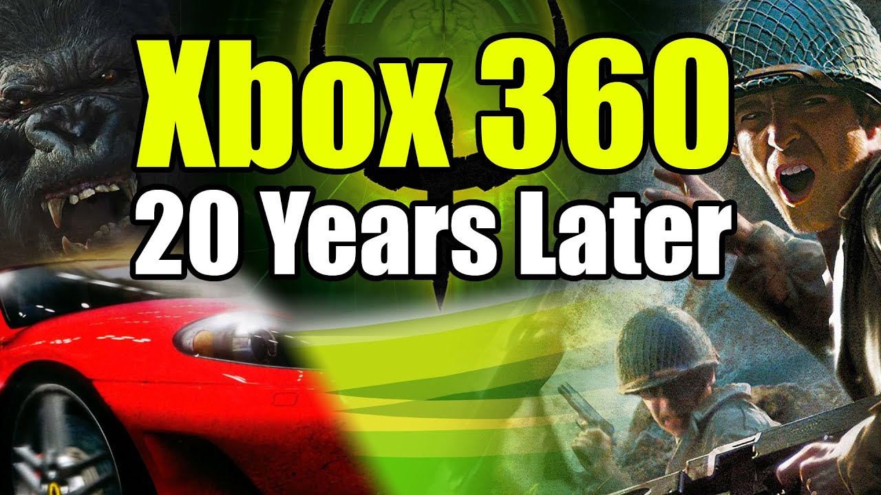 Xbox 360 20 лет спустя