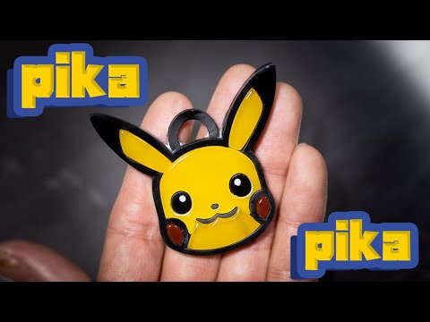 ピカチュウ 石を削ってピカチュウを作る 枠も自作 ポケモンスナップ発売記念 Youtube